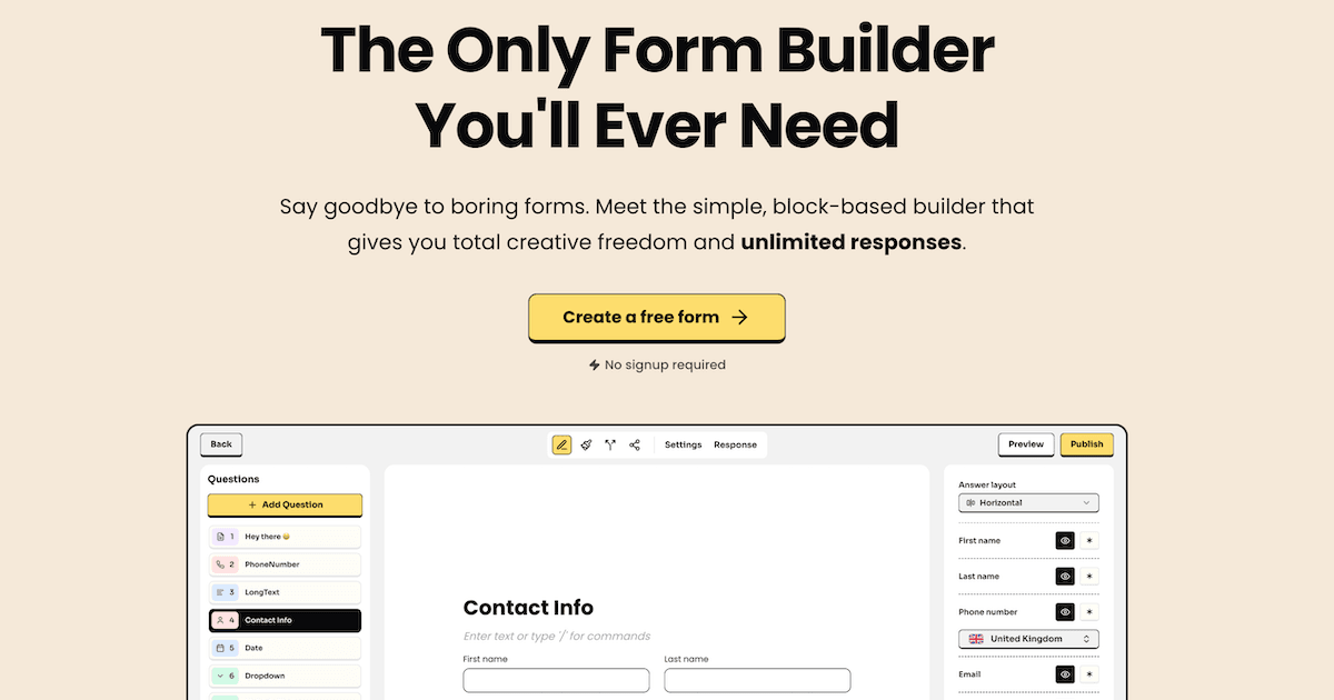 Collectform