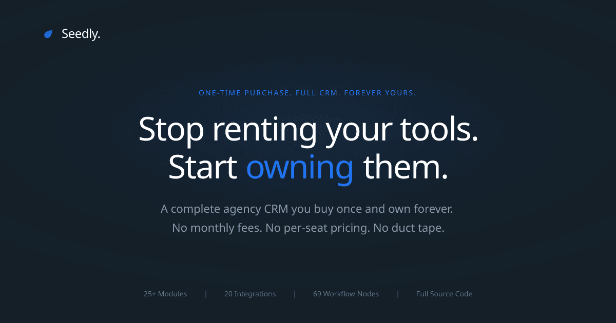 Seedly CRM