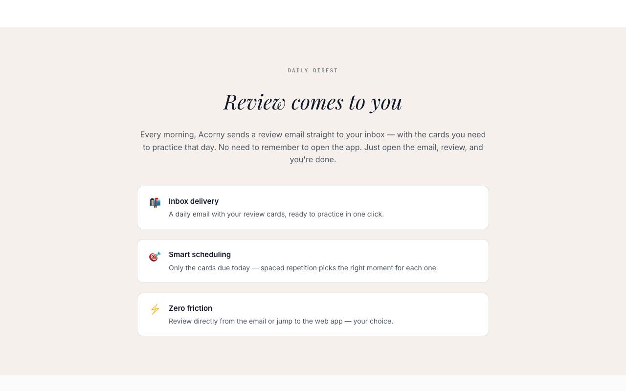 Acorny screenshot 3