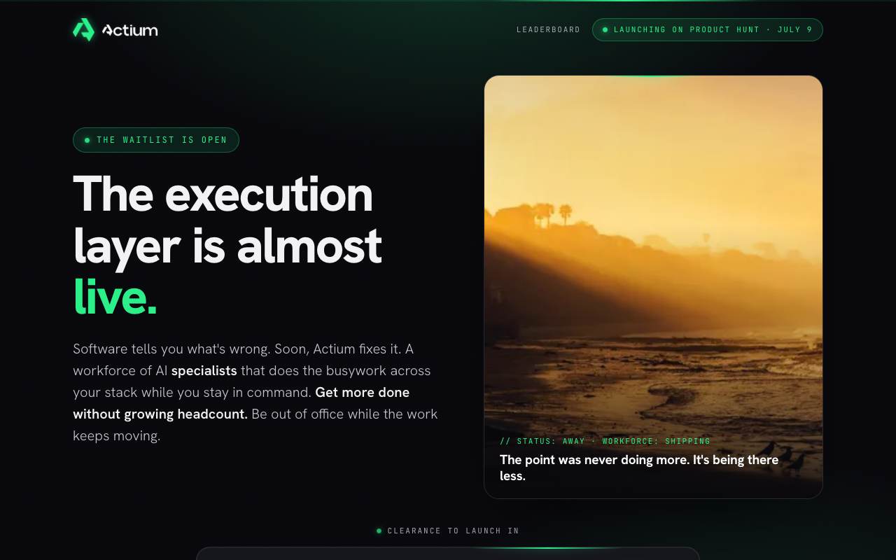 Actium screenshot 1