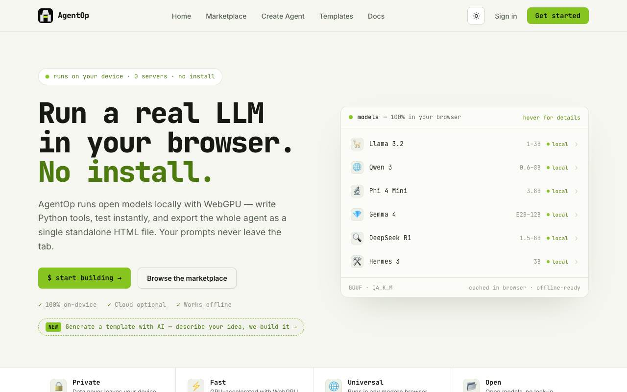 AgentOp screenshot 1