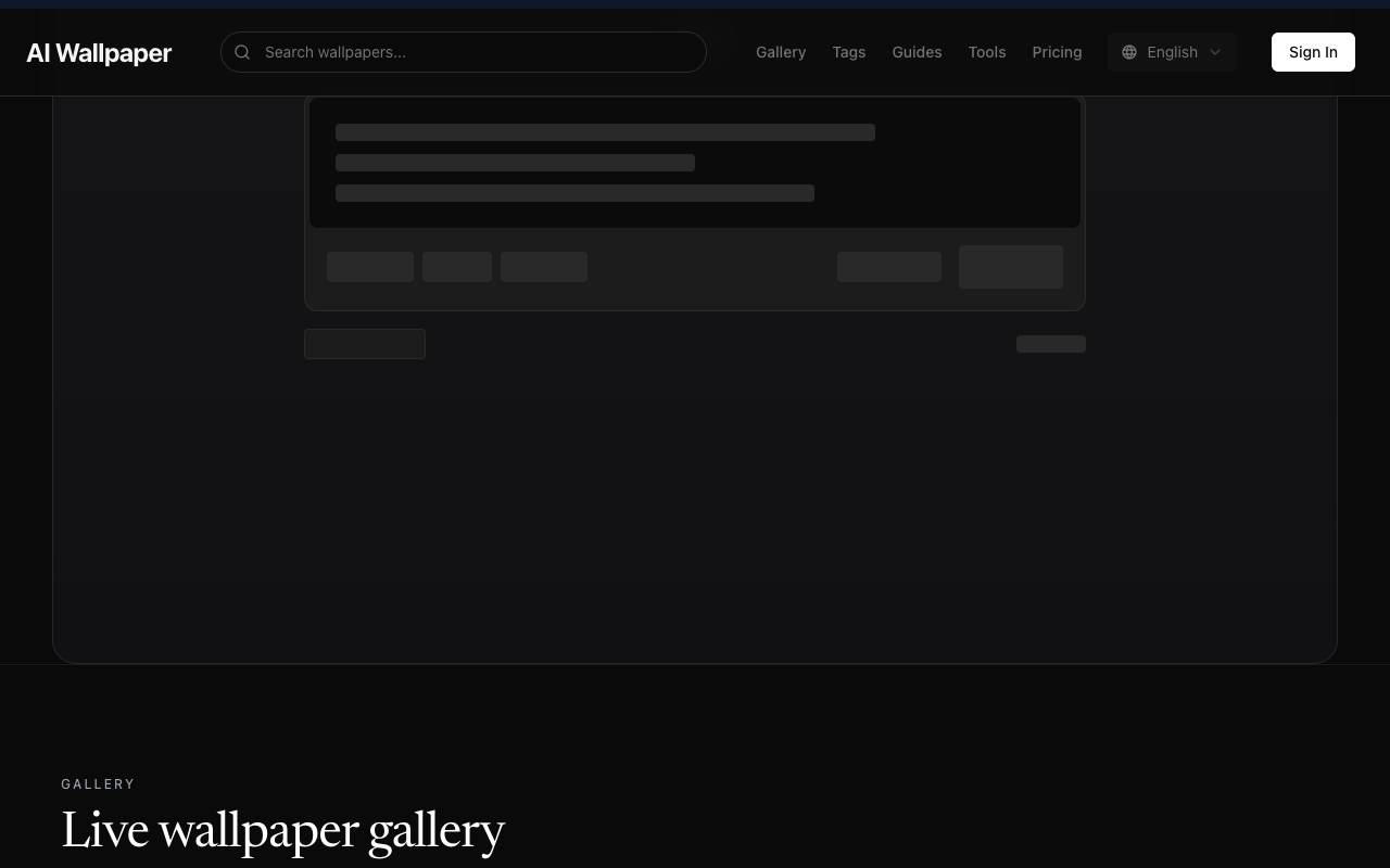 AI Wallpaper screenshot 2