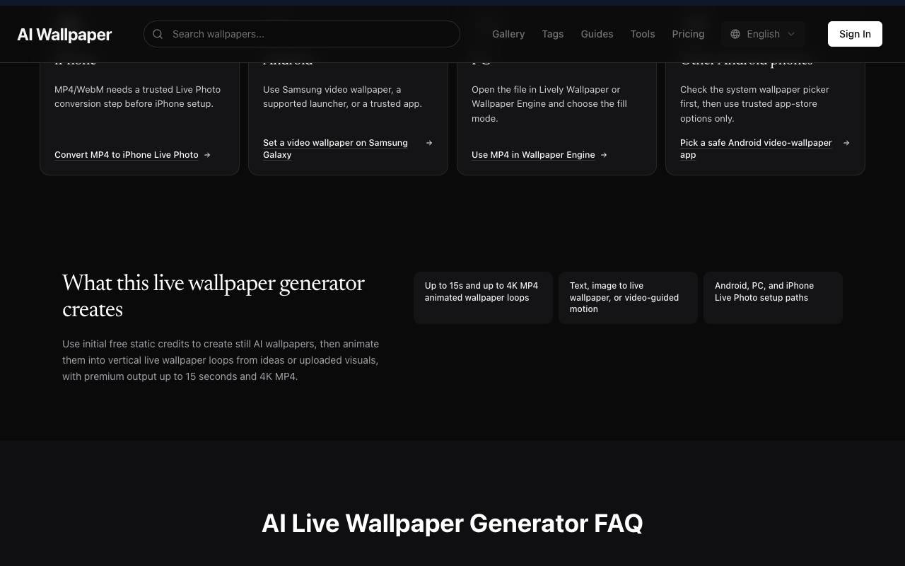 AI Wallpaper screenshot 7