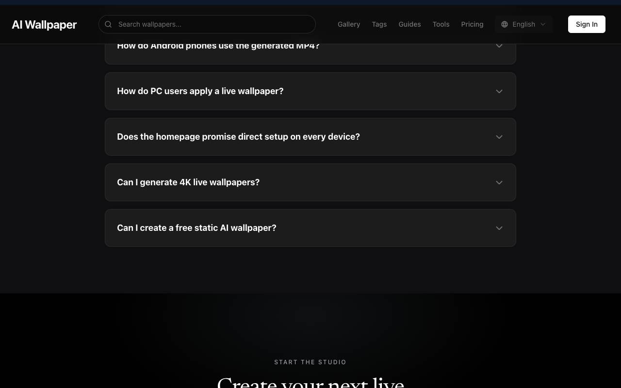 AI Wallpaper screenshot 8