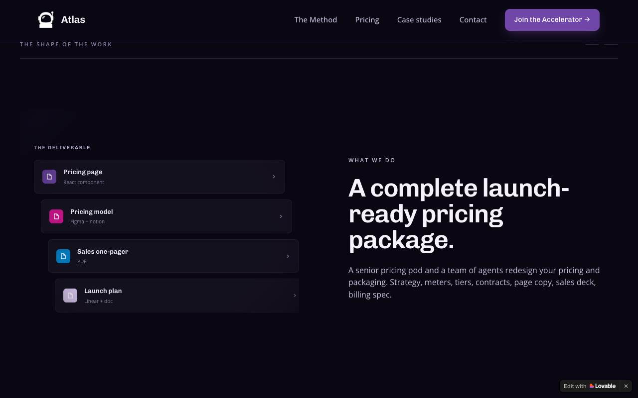 Atlas screenshot 2