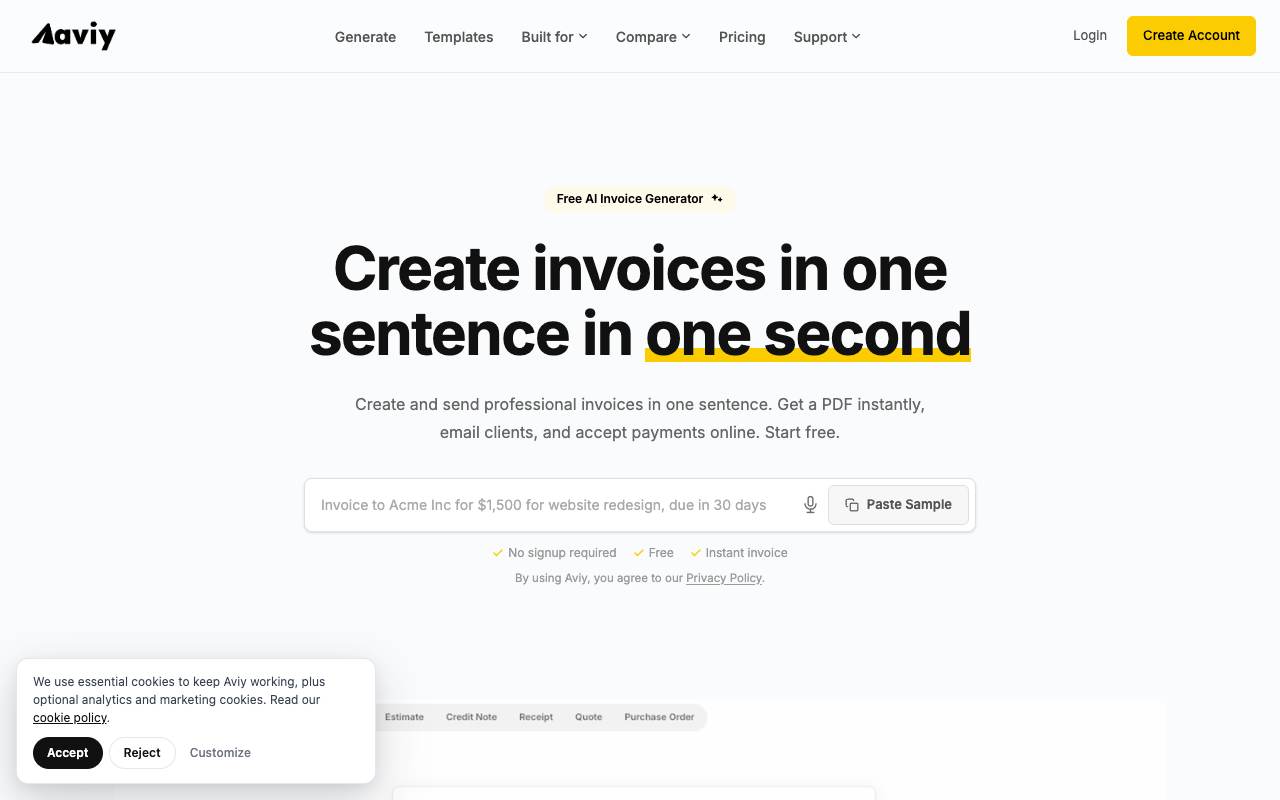 Aviy screenshot 1