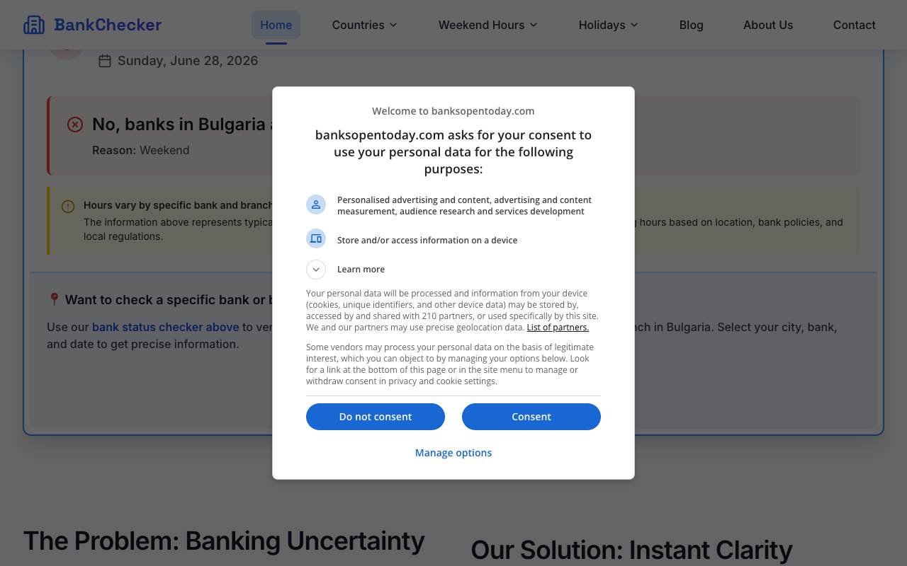 BankChecker screenshot 2