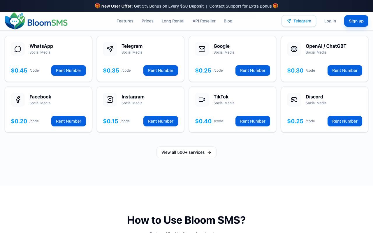 Bloom SMS screenshot 3