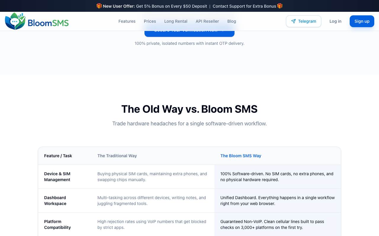 Bloom SMS screenshot 5