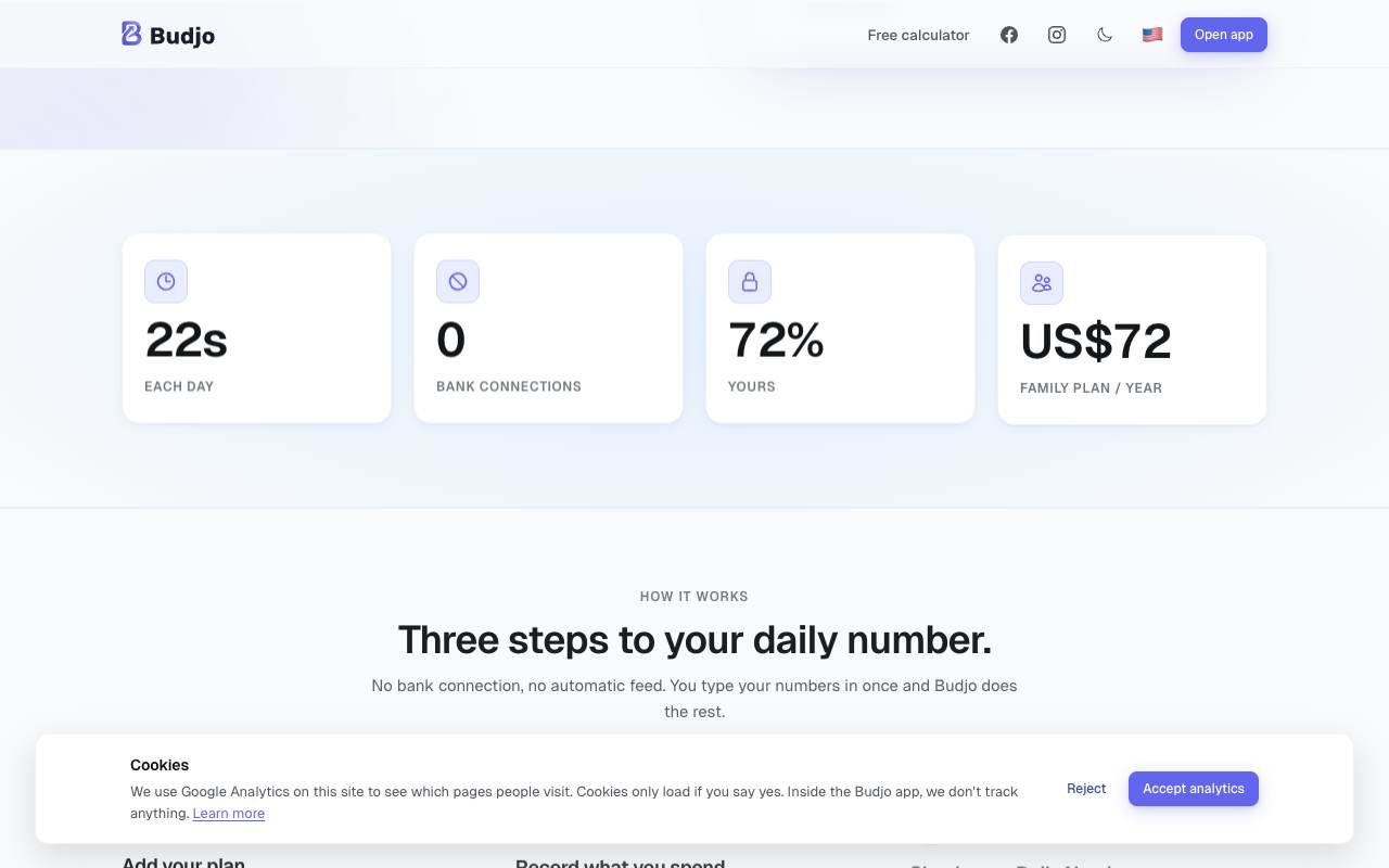 Budjo screenshot 2