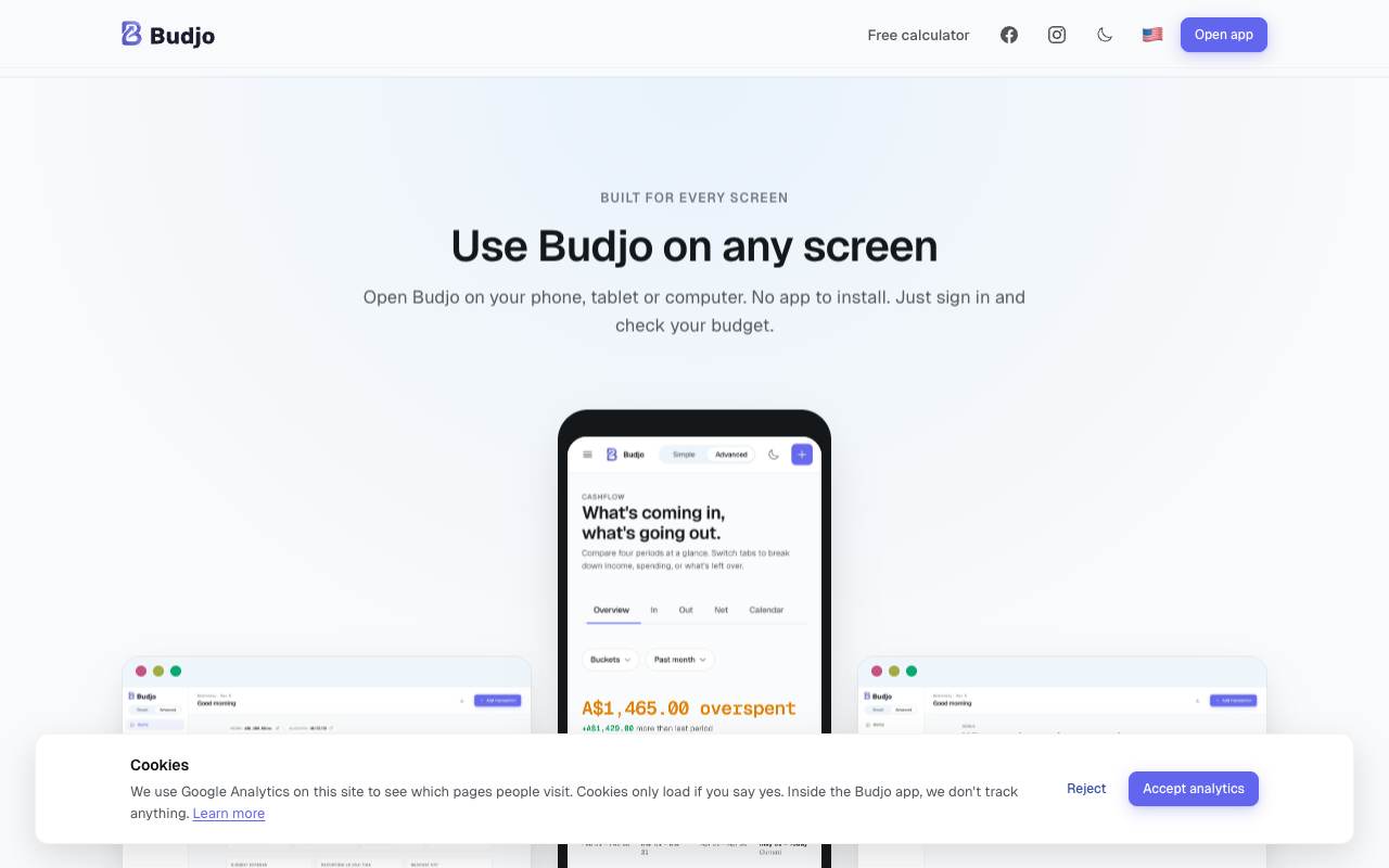 Budjo screenshot 3