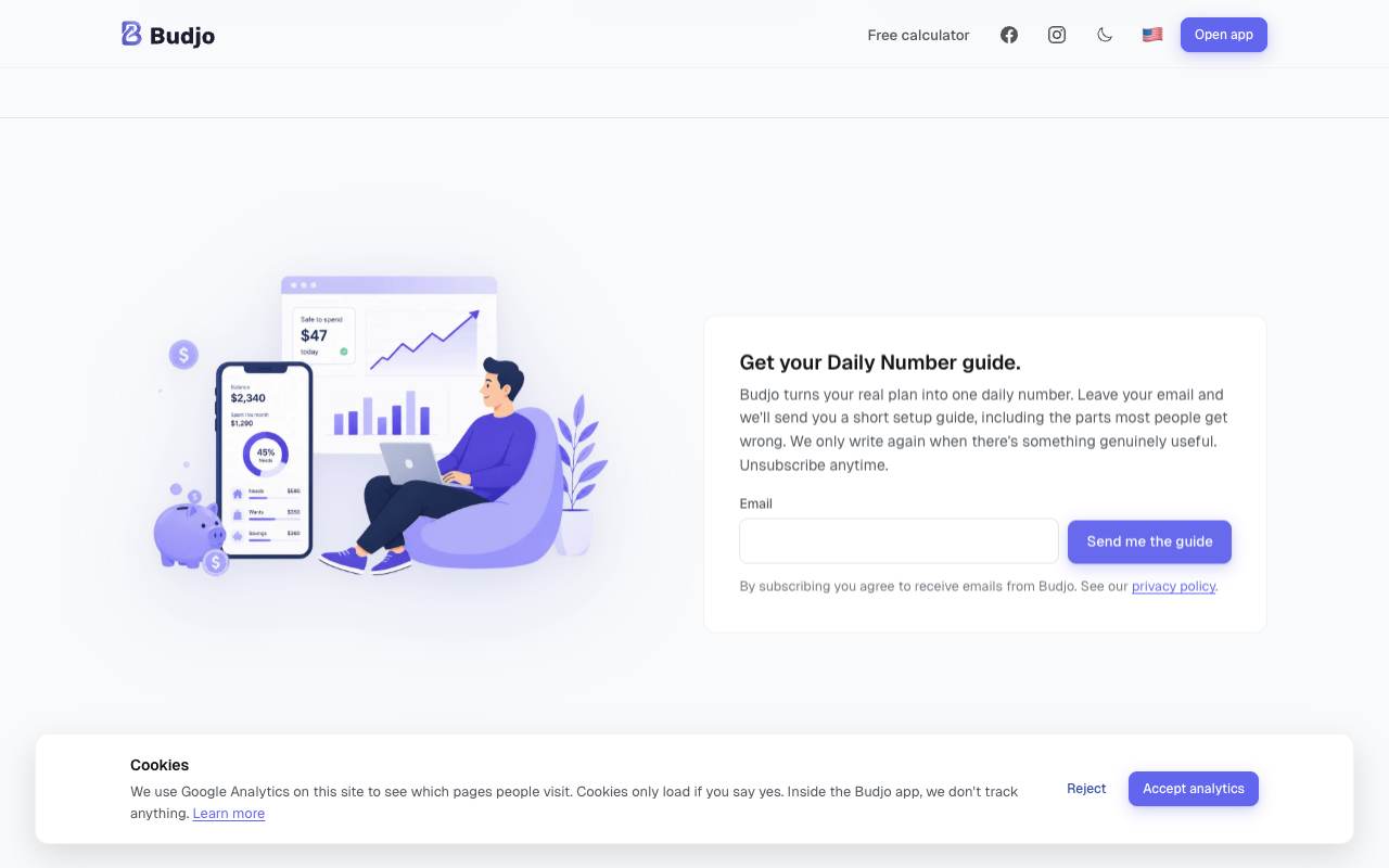 Budjo screenshot 4
