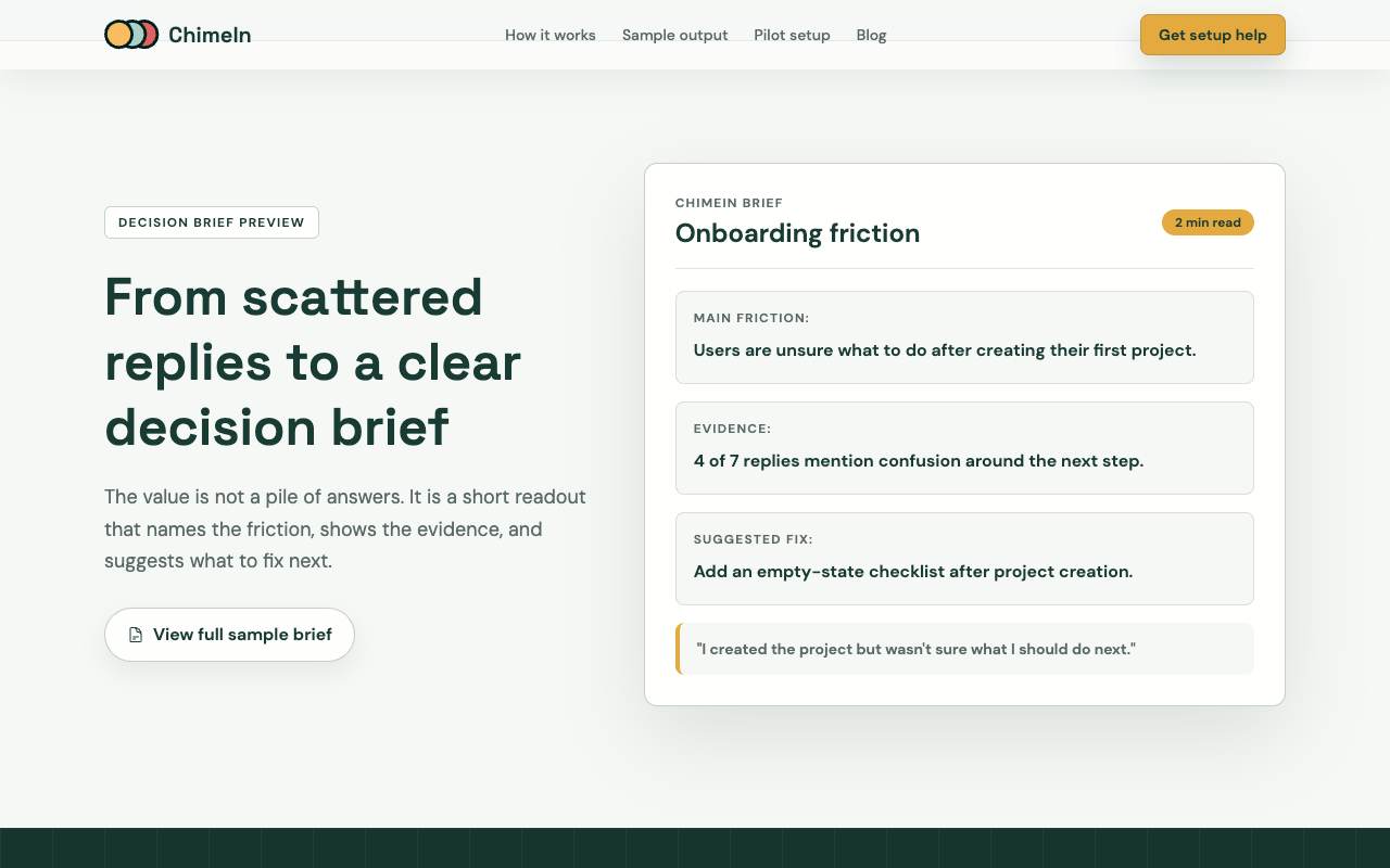 ChimeIn screenshot 5
