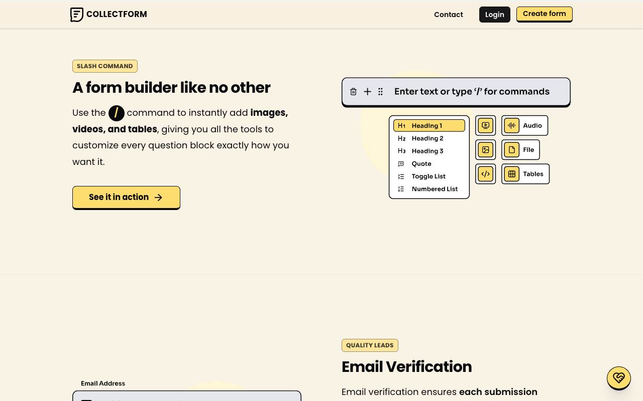 Collectform screenshot 4