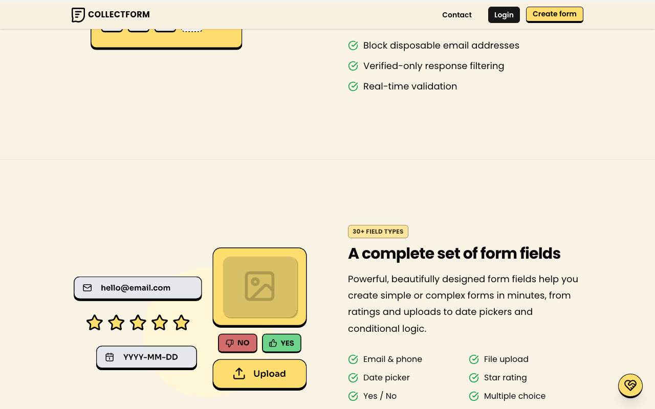 Collectform screenshot 5