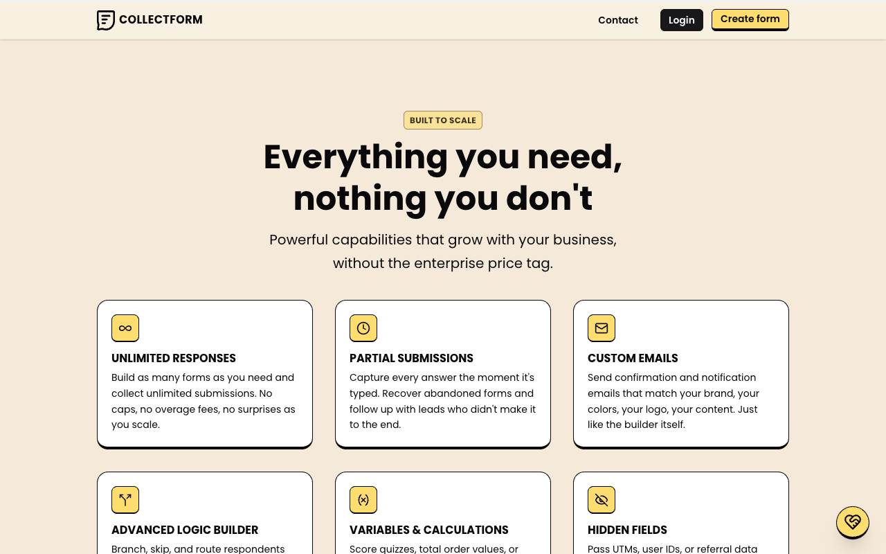 Collectform screenshot 6