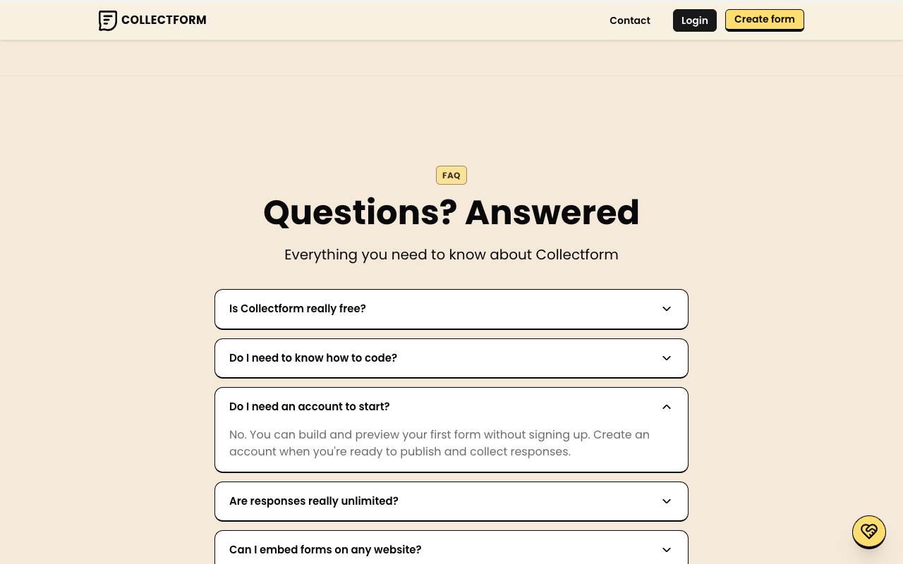 Collectform screenshot 7