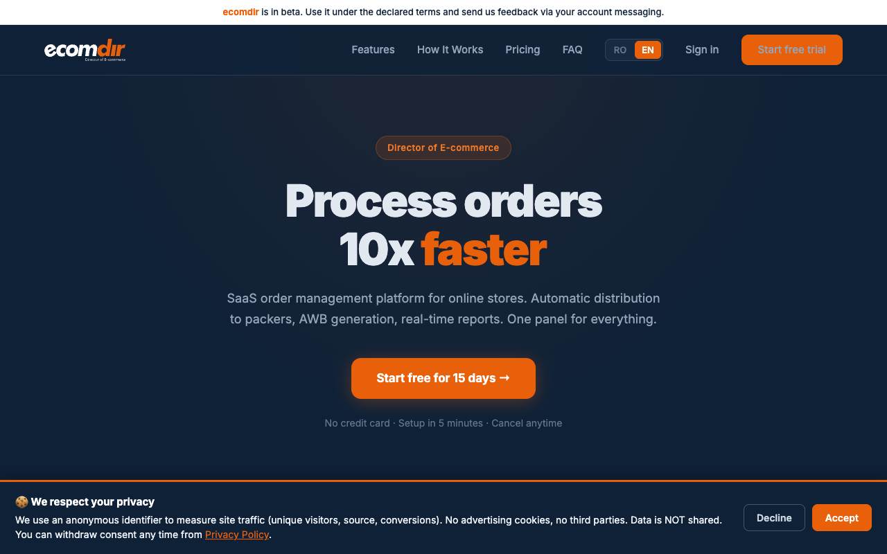 ecomdir screenshot 1