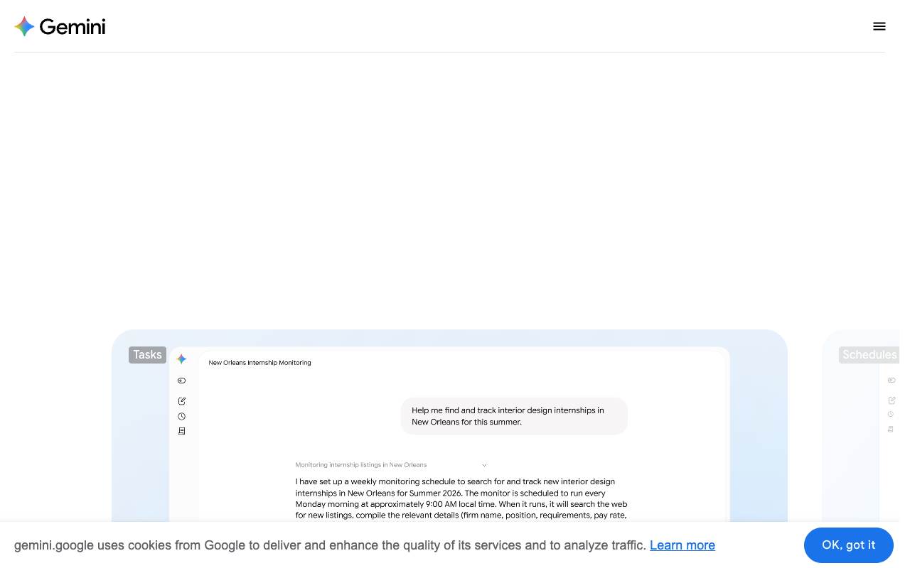 Gemini Spark screenshot 2