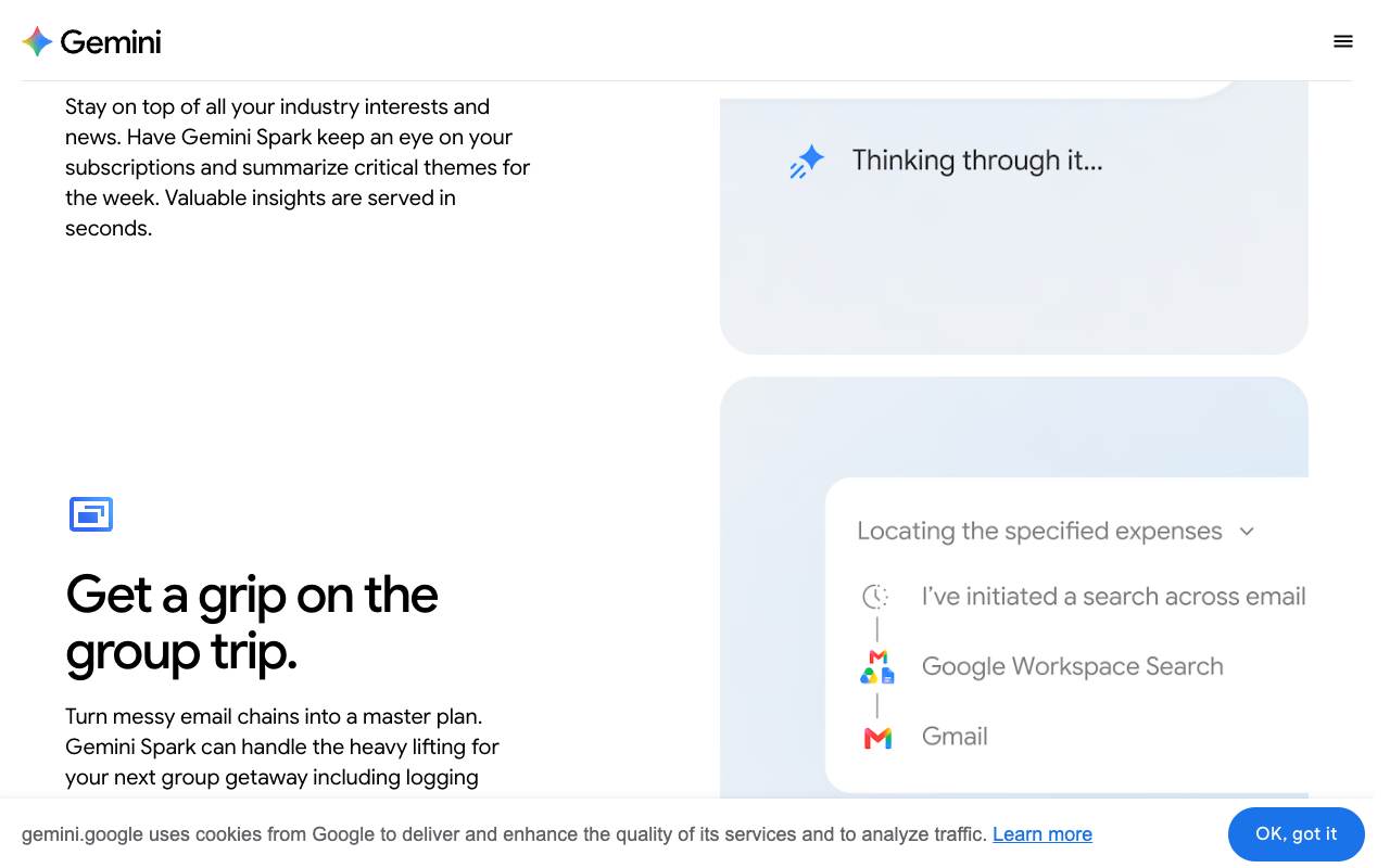 Gemini Spark screenshot 4