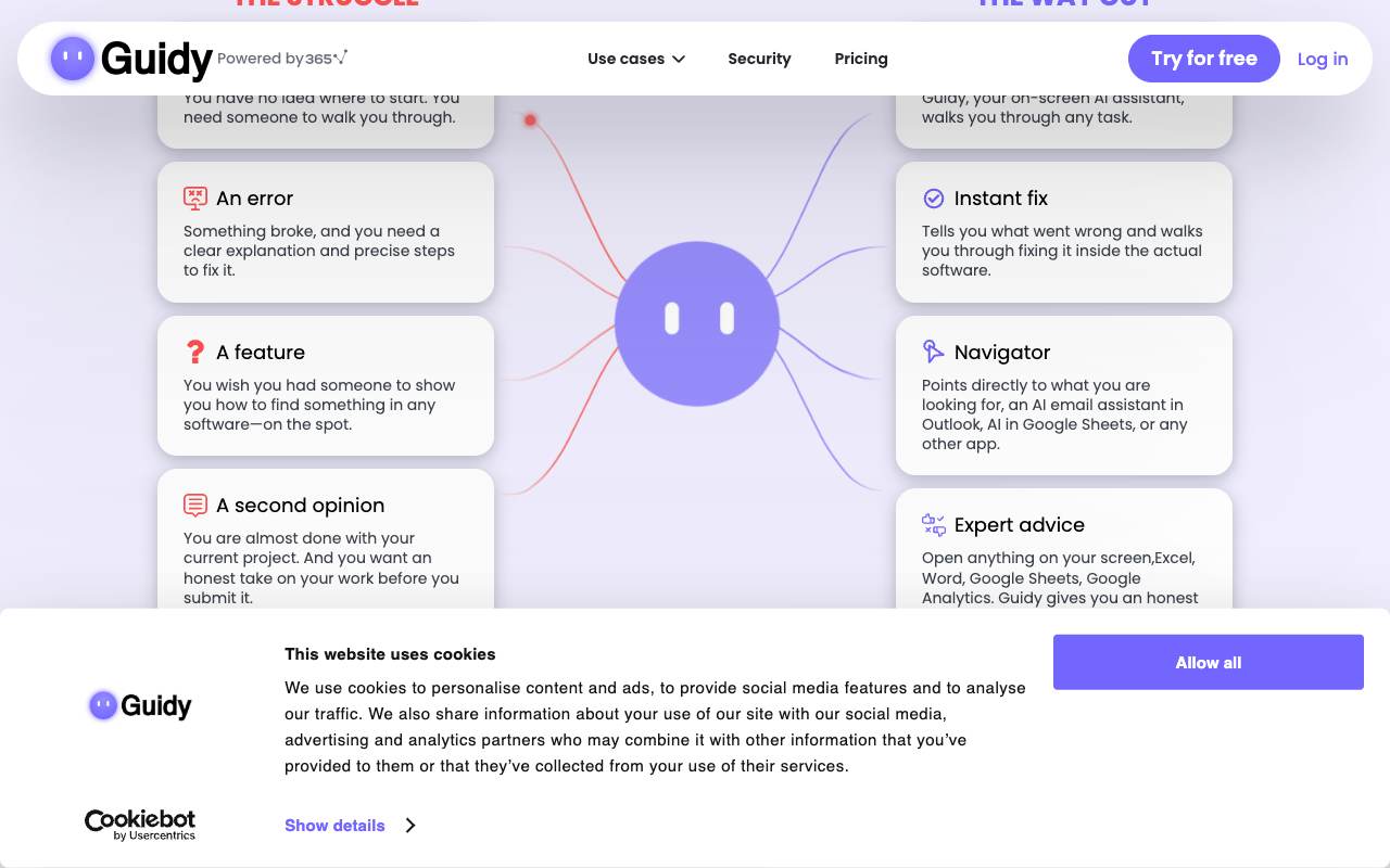 Guidy screenshot 2