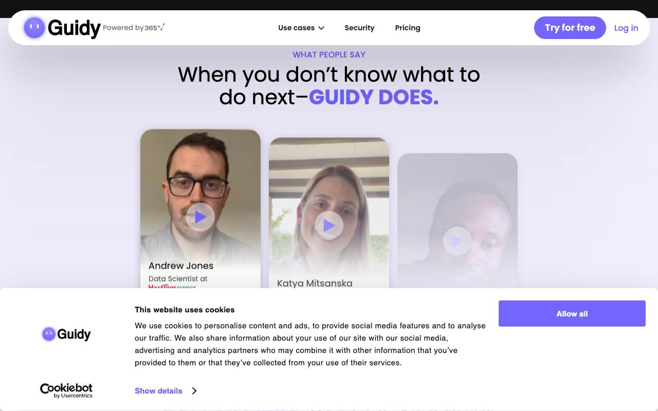 Guidy screenshot 5