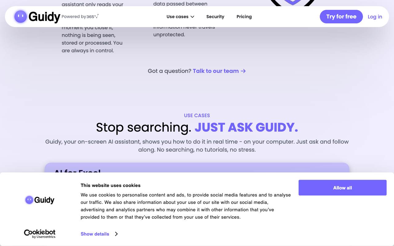 Guidy screenshot 6