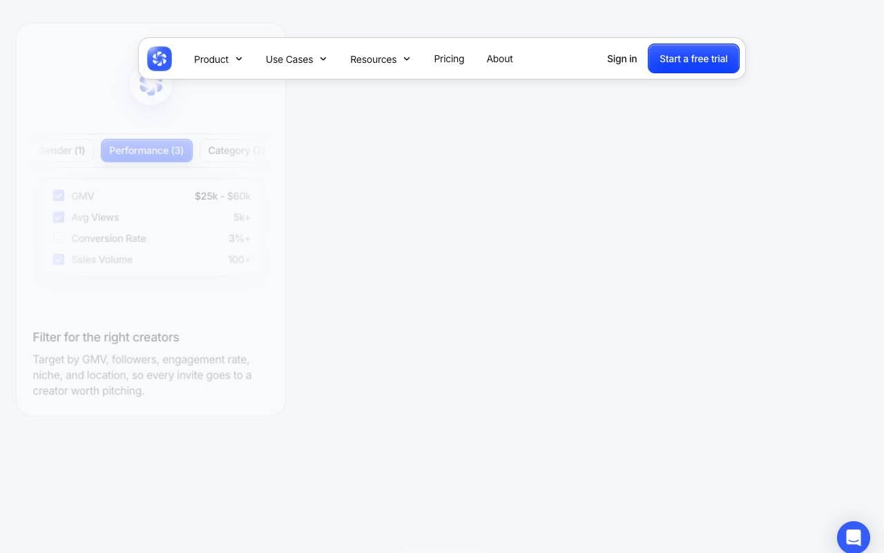 Hubfluence screenshot 3