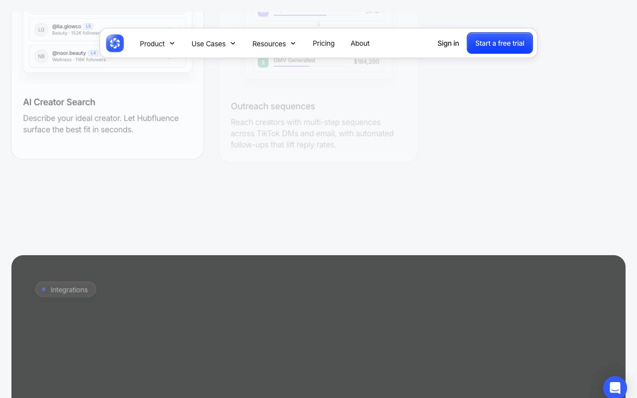 Hubfluence screenshot 4