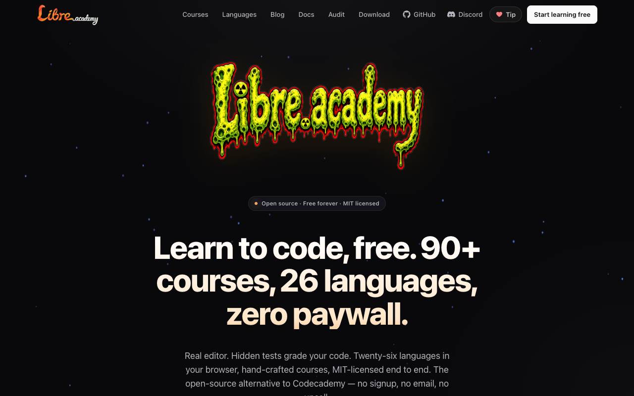 Libre Academy screenshot 1