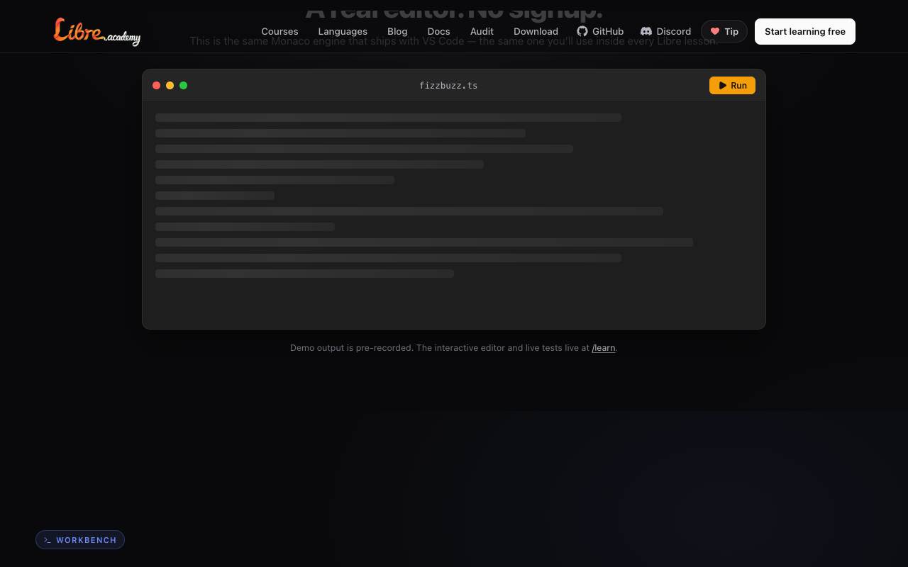 Libre Academy screenshot 2