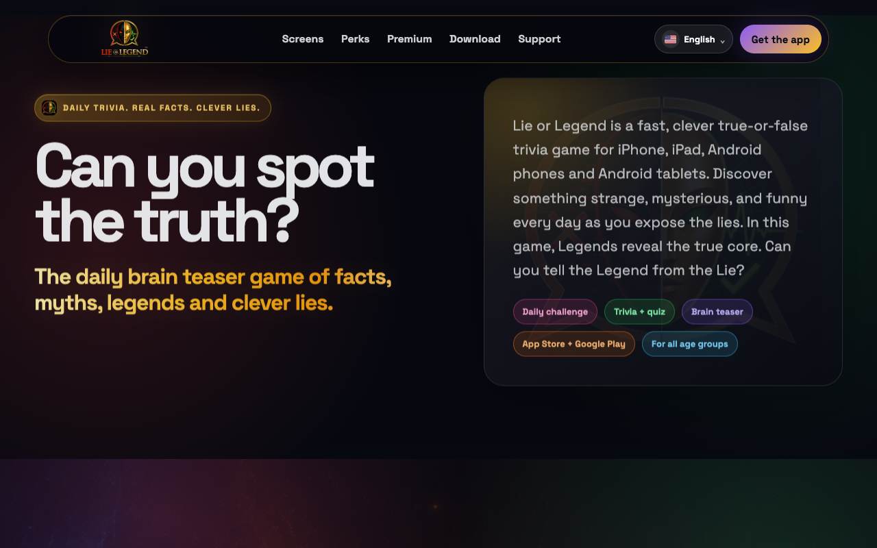 Lie or Legend screenshot 2