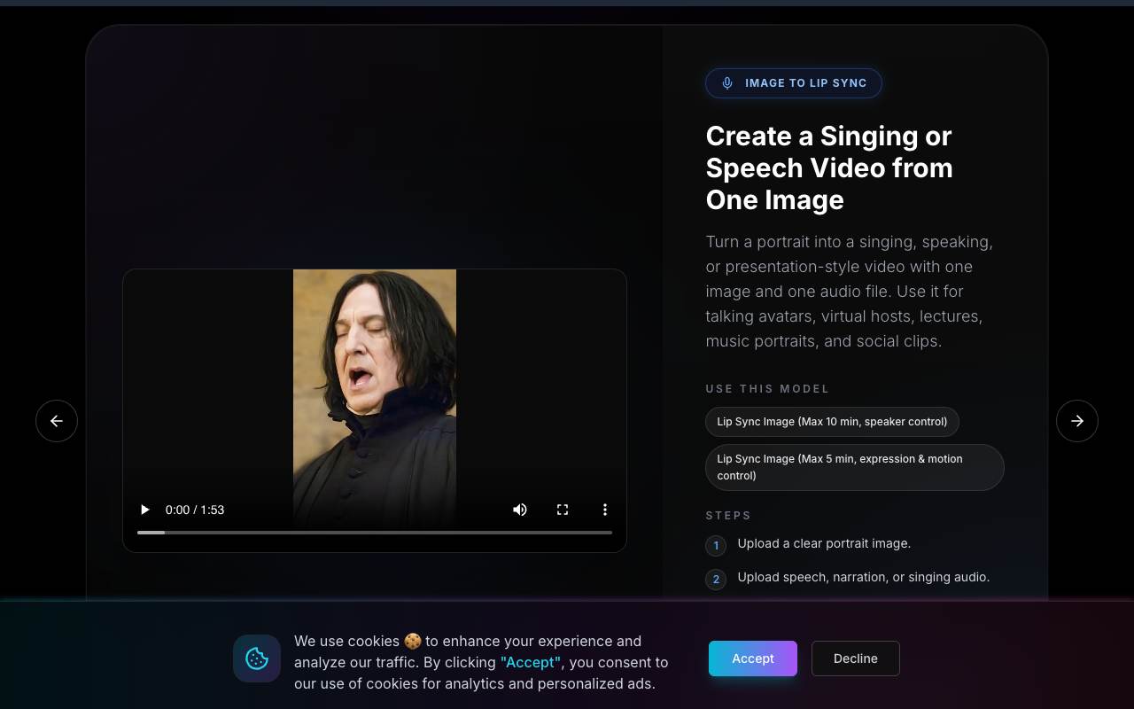 Lipsync Studio screenshot 3