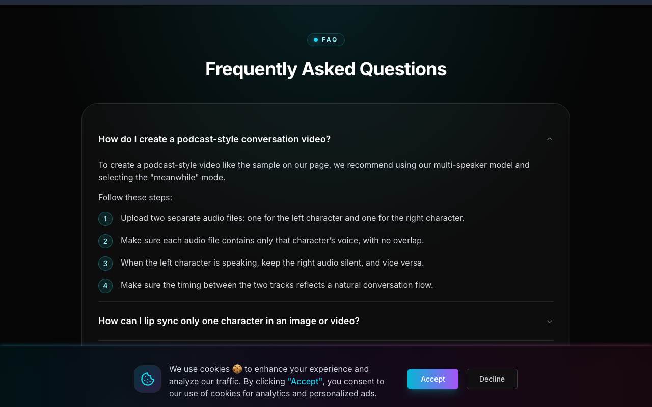 Lipsync Studio screenshot 4