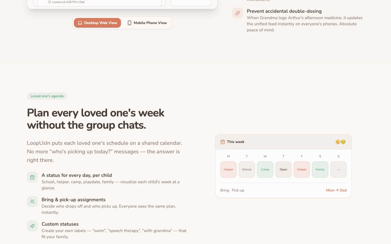 LoopUsIn screenshot 2