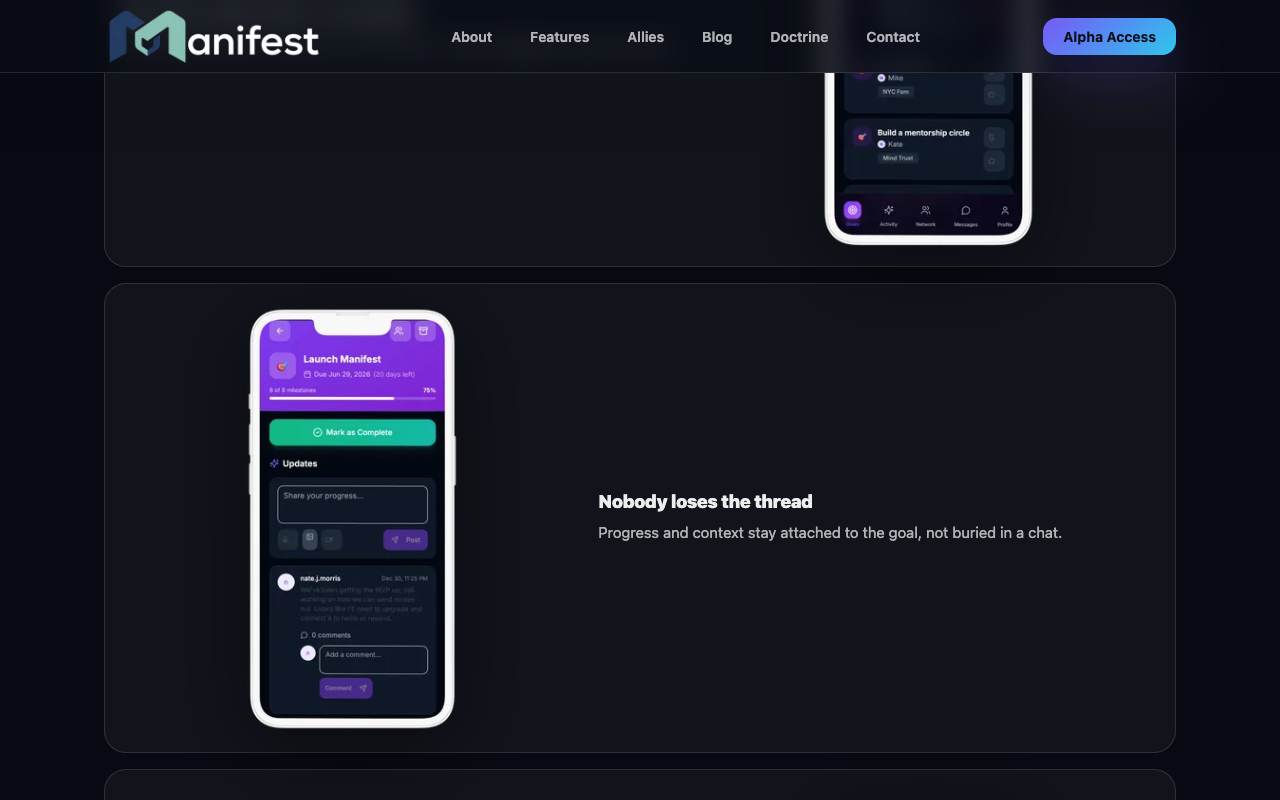 Manifest screenshot 4