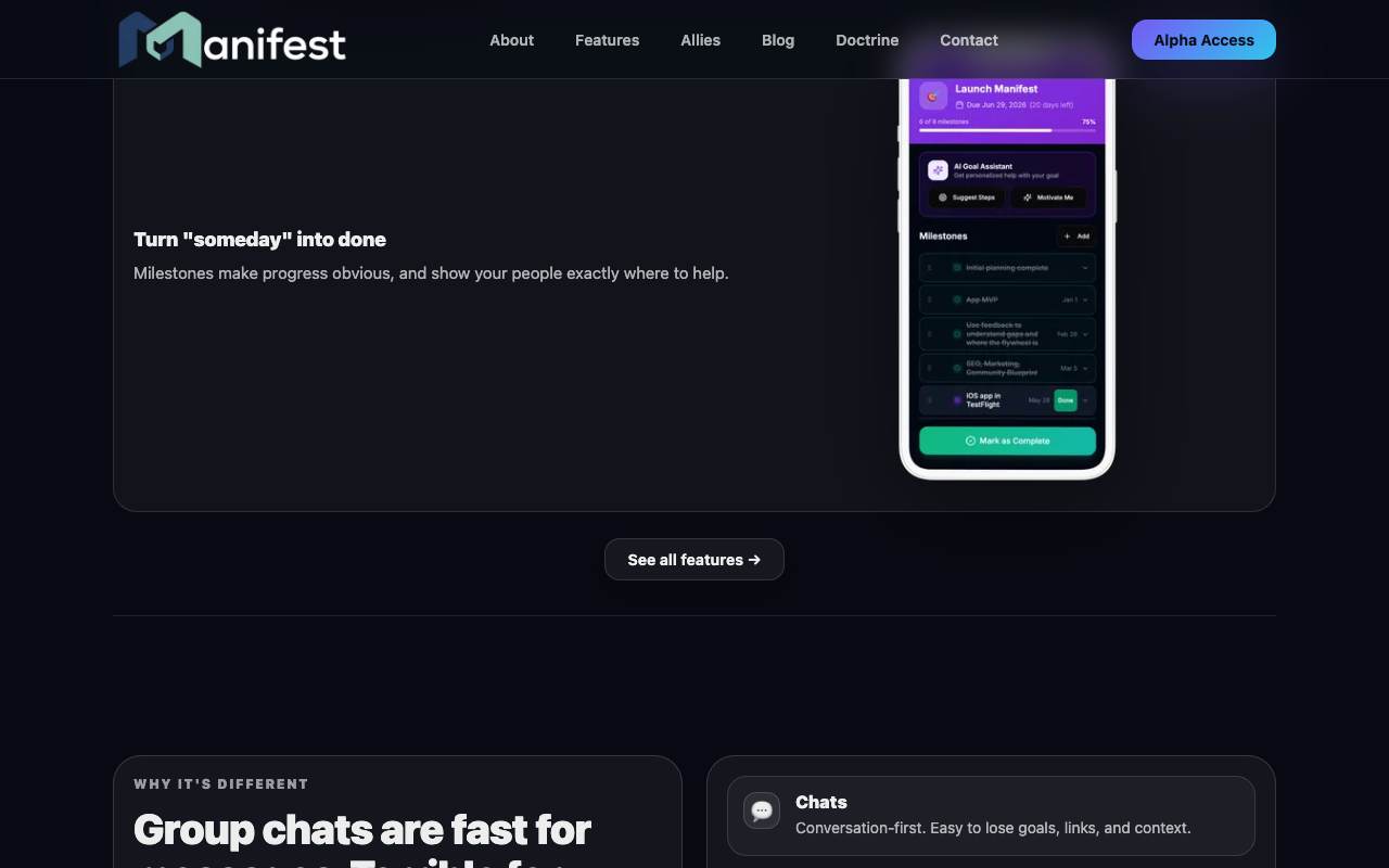 Manifest screenshot 5