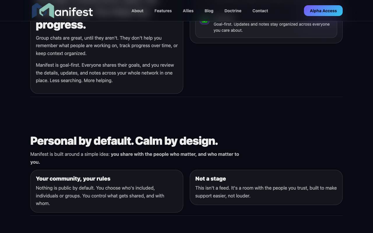 Manifest screenshot 6