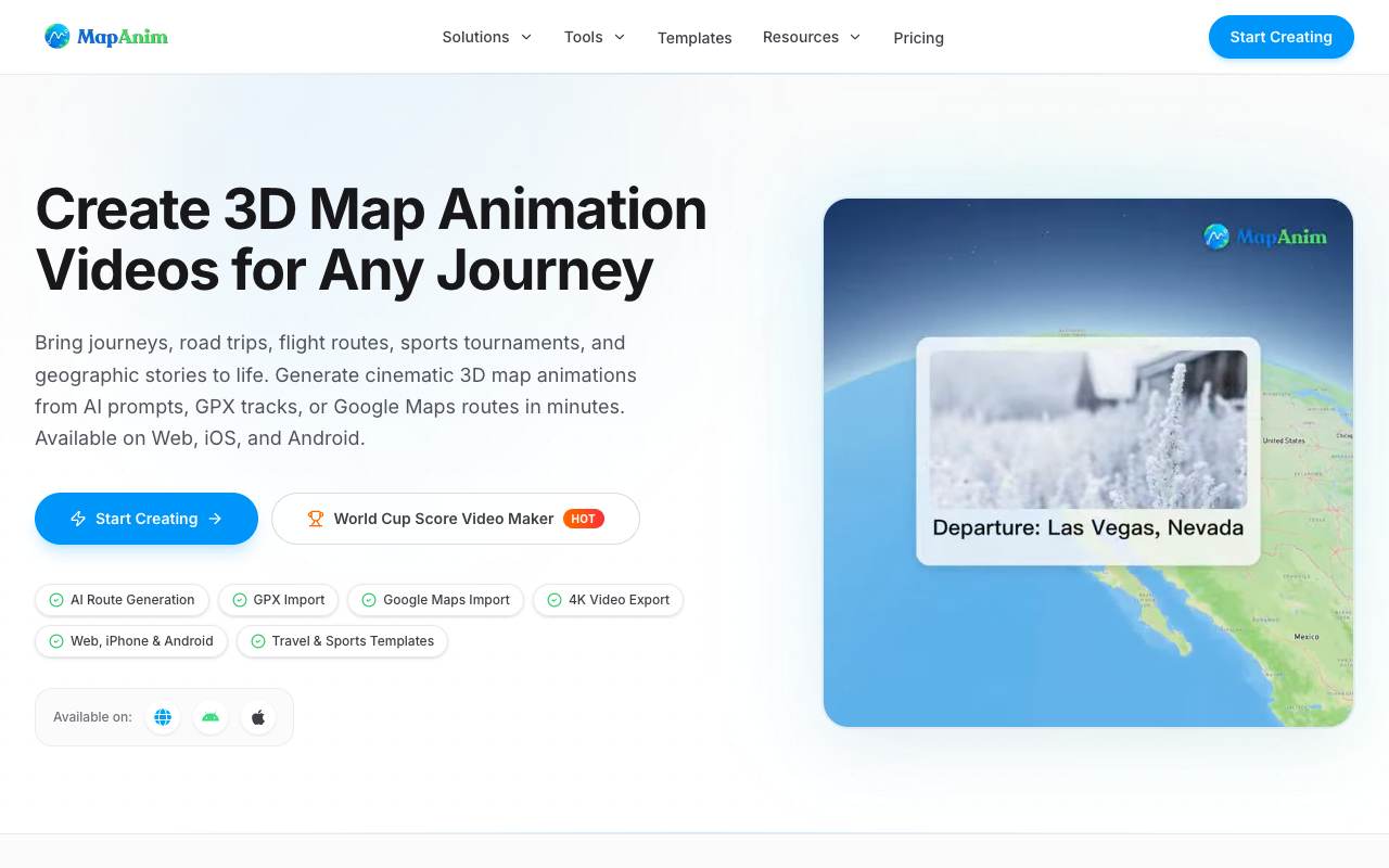 MapAnim screenshot 1
