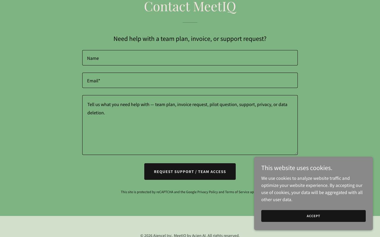 MeetIQ by Acjen AI screenshot 8