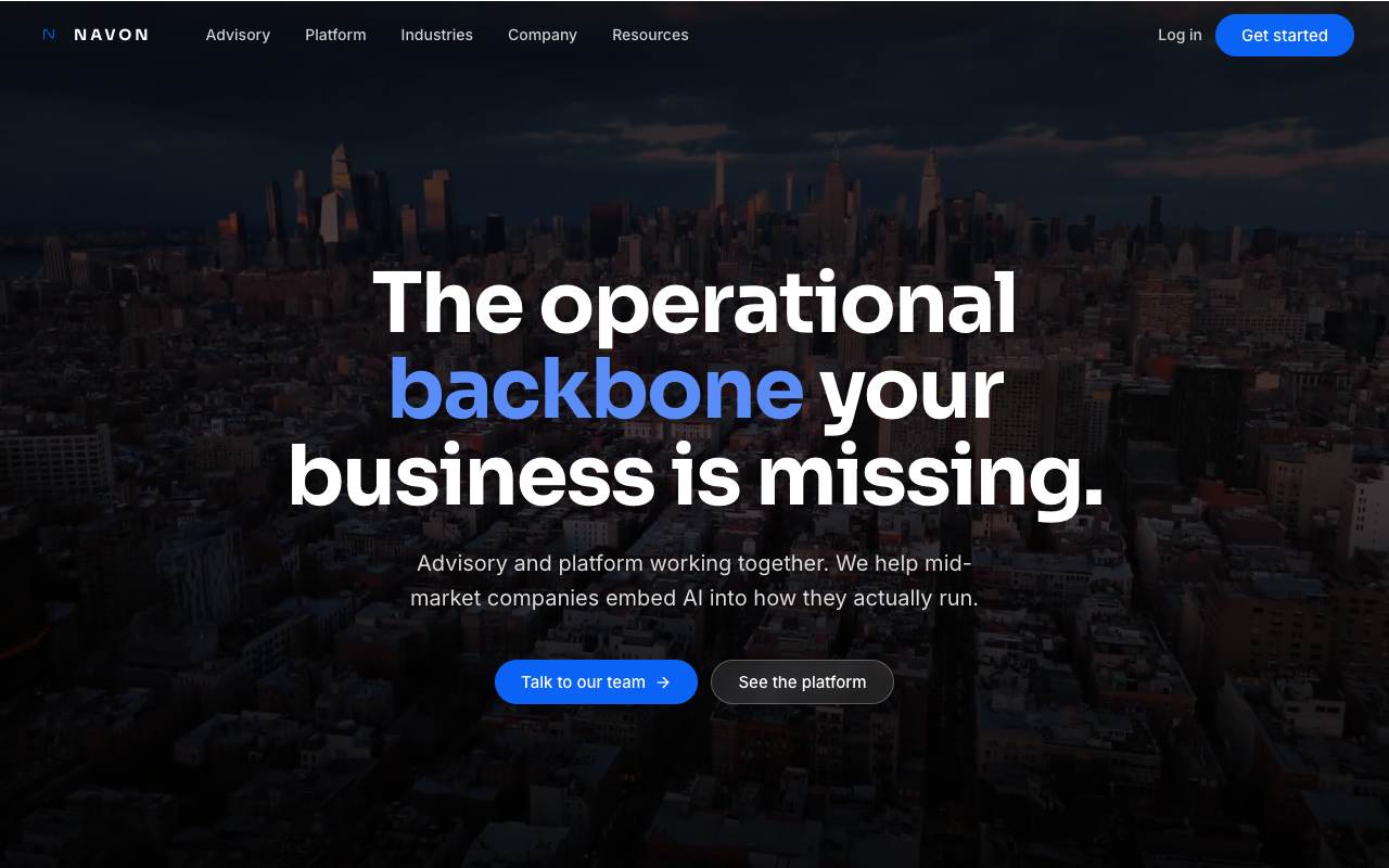 Navon screenshot 1