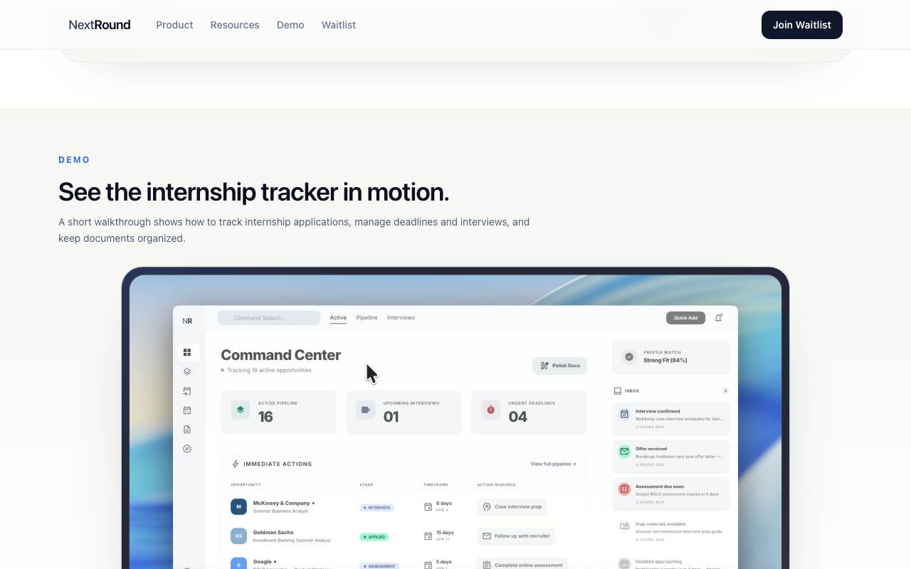 NextRound screenshot 4