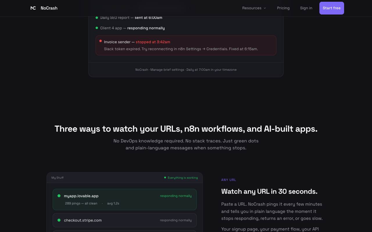NoCrash screenshot 3