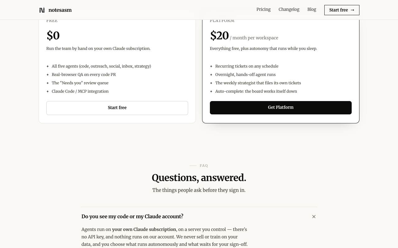 Notes ASM screenshot 7