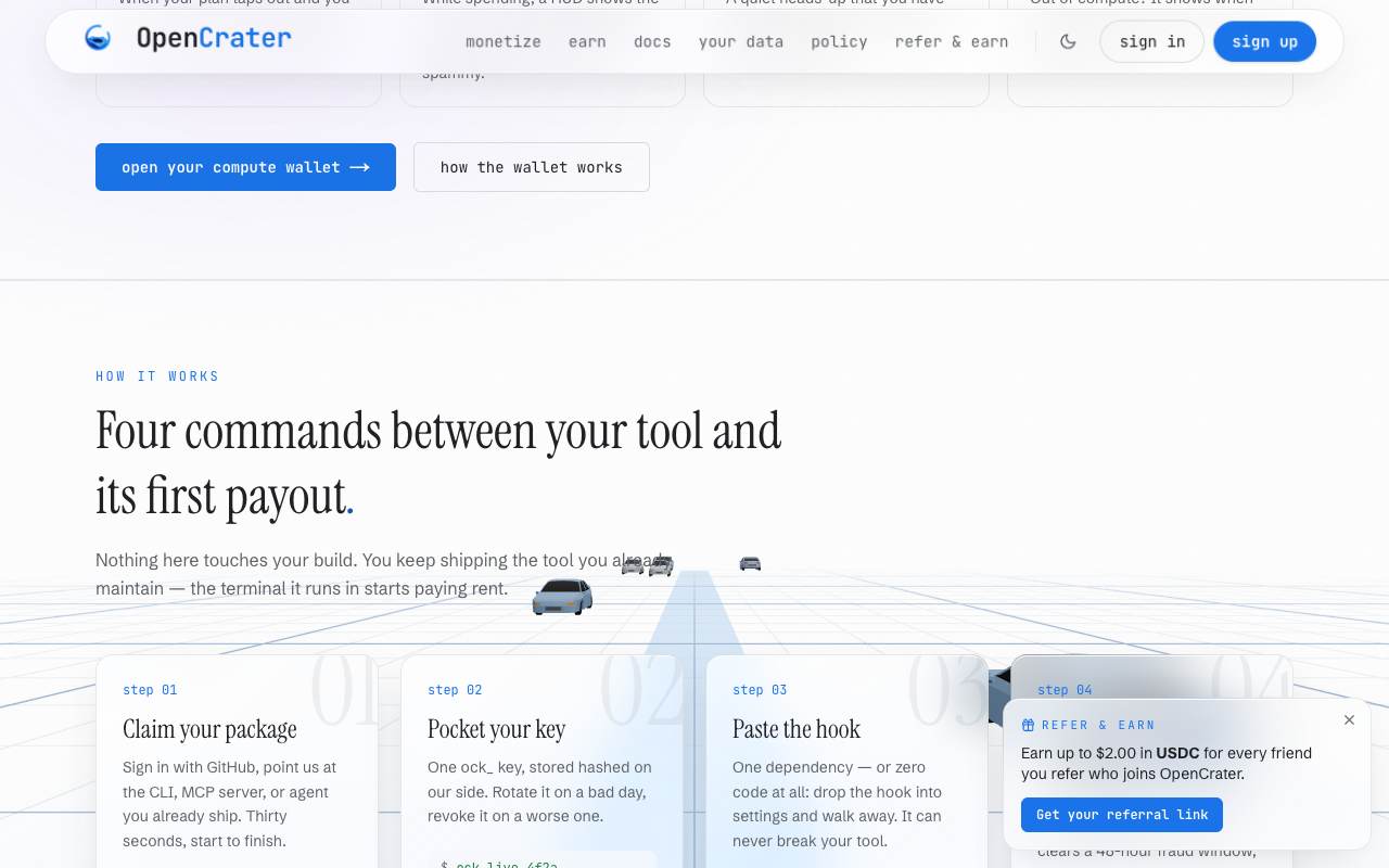 OpenCrater screenshot 5