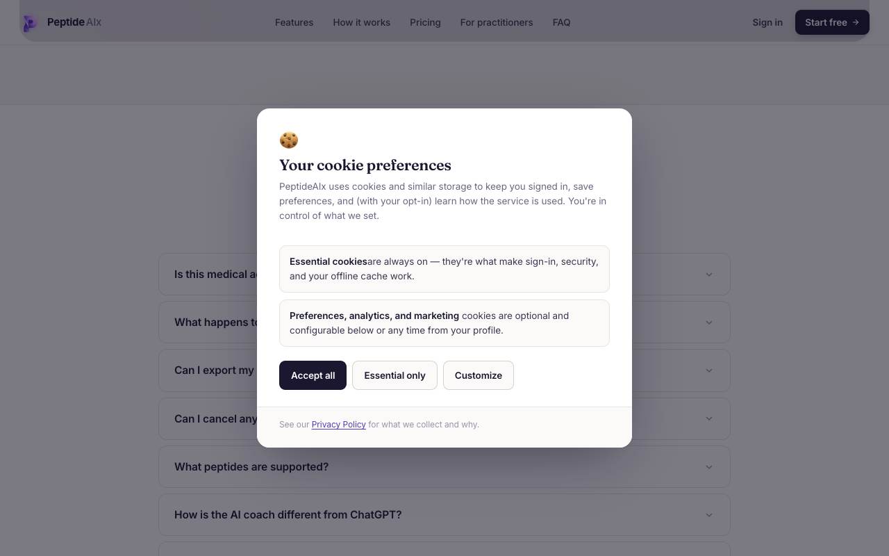 PeptideAIx screenshot 7