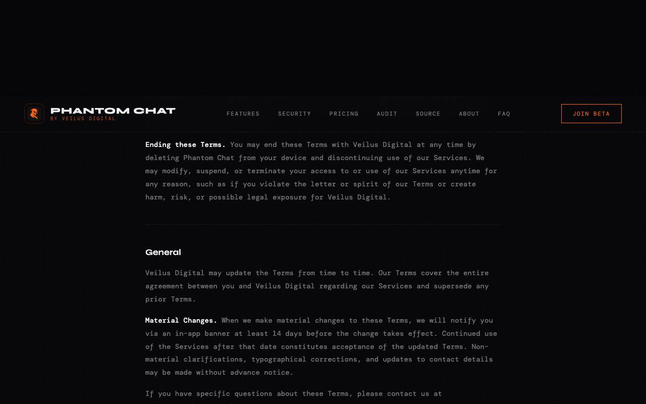Phantom Chat screenshot 7