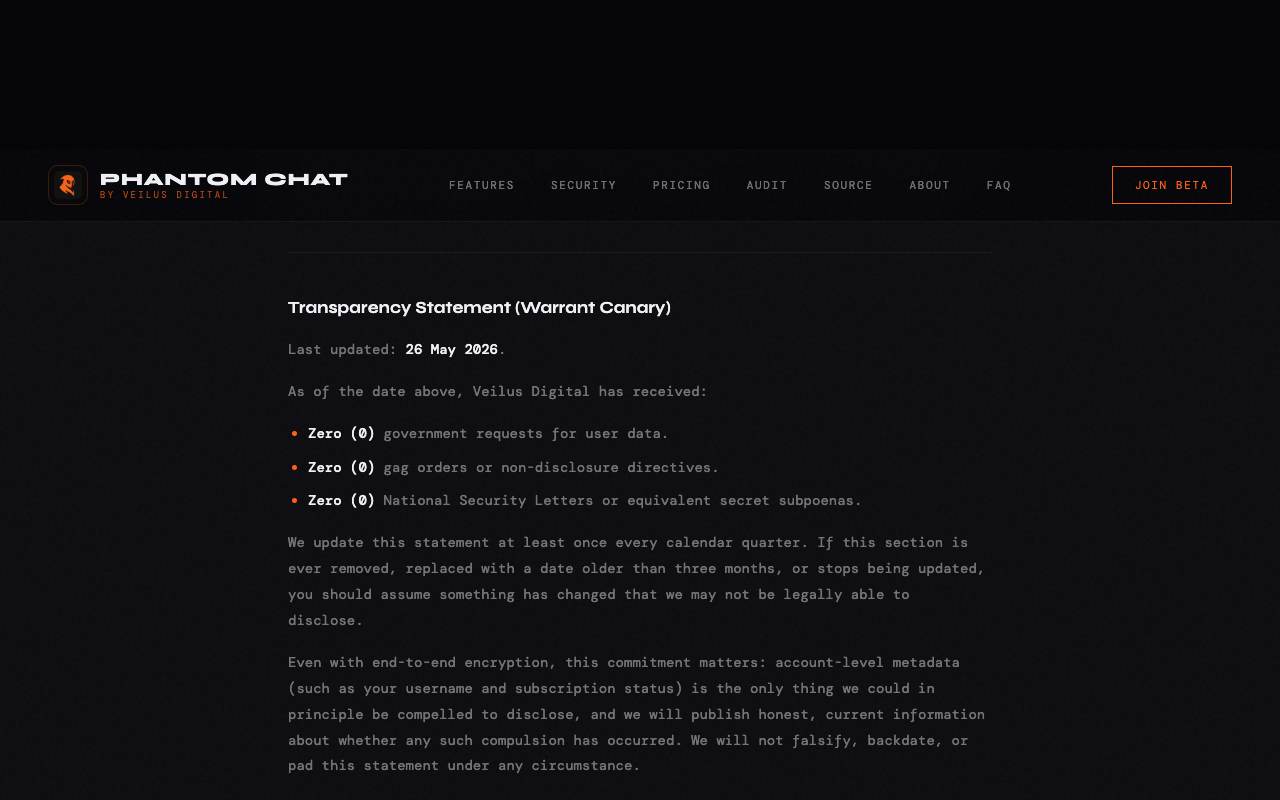 Phantom Chat screenshot 8