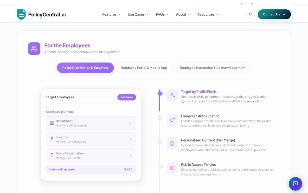PolicyCentral.ai screenshot 3