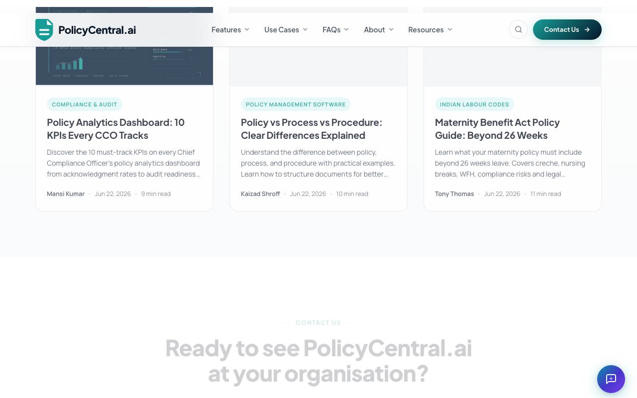 PolicyCentral.ai screenshot 7